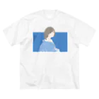 LLTFのふりむくガール ビッグシルエットTシャツ