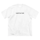 reach New Yorkのreach  New  York 黒ロゴタイプ Big T-Shirt