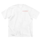 HALF MILE BEACH CLUBのSURF AWAY - RED ビッグシルエットTシャツ