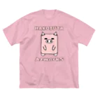 Ａ’ｚｗｏｒｋＳのハコブタ（ピンク） ビッグシルエットTシャツ