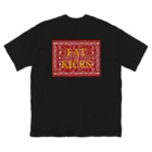 FAT KICKSのFAT KICKS 2023 PAISLEY COLLECTION Big T-Shirt