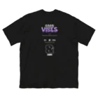 ST&BYのGOOD VIBES - WHITE PRINT Big T-Shirt