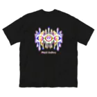 SPOOPY TOWNのMelting eyes_hologram #2 ビッグシルエットTシャツ