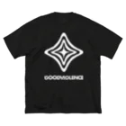 GOOD VIOLENCE STOREのビューティフルロゴ ビッグシルエットTシャツ