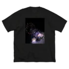 空屋　sorayakusakaの202208171935003　華やかな紫 Big T-Shirt