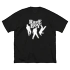 Mohican GraphicsのRave Boy Records ビッグシルエットTシャツ