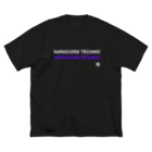 Mohican GraphicsのHardcore Techno ビッグシルエットTシャツ