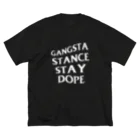 GANGSTANCE CLOTHINGのGANGSTA STANCE STAY DOPE ビッグシルエットTシャツ