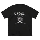 Ａ’ｚｗｏｒｋＳのRAKUGAKIXBONE ビッグシルエットTシャツ