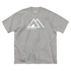 erryberryのMountain Swell T-shirt Big T-Shirt