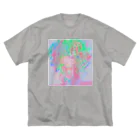 紙飛行士サトおばあちゃんのおためし Big T-Shirt