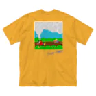 Juvenile_Wish_ClothesのBRING HAPPY ビッグシルエットTシャツ