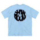 FMK-OのSHOWROOM DISC LOGO "BK" ビッグシルエットTシャツ