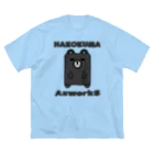 Ａ’ｚｗｏｒｋＳのハコクマ（黒） Big T-Shirt