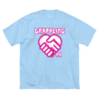 JIU(ジウ)ブラジリアン柔術TシャツのGRAPPLING ビッグシルエットTシャツ