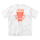 THE CITYの金曜日はビールで飛ぼう ビッグシルエットTシャツ