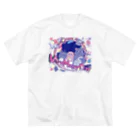 Charmeのリアニマル ビッグシルエットTシャツ