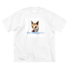 Sola-World の柴犬Sola-I’m hungry!!! ビッグシルエットTシャツ