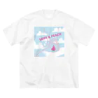 yanagibsooonのLOVE&PEACE ビッグシルエットTシャツ