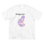 物理×数式×デザインのシュレディンガーの猫 （単独） 루즈핏 티셔츠