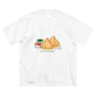 Naminonnのサモサ食べたいなぁ ビッグシルエットTシャツ