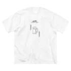 graffitのLet's keep drawing ビッグシルエットTシャツ