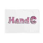 HandC のHandC  ロゴ 桜柄 ブランケット