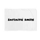 あさみんＳＨＯＰ（いっ福商店）のinfinite smile（ねじり：黒） Blanket