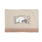 つむぎちゃん☁️*⋆のもこもことくまくんのおやすみブランケット（ミルクココア） Blanket