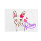 RioShopのキュンとしてる白うさぎ🐇 Blanket