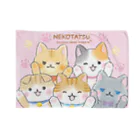 ねこたつ Official Shopのねこたつブランケット（全ネコ集合） Blanket