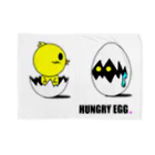 PLUM  VILLAGEの『HUNGRY EGG』「・・・ん？」 ブランケット