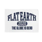 Mappila SHOPのカレッジ風(ネイビー)　フラットアース FLATEARTH Blanket