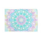 mandala lovers healing shopのpastel  dot mandala ブランケット