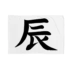 脂身通信Ｚの【淡色ボディ】干支♪辰年♪書初め♪230821 ブランケット