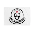 DRIPPEDのMIL MASCARAS-ミル・マスカラス ワッペン型ロゴ ブランケット