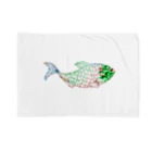 mumusの魚　water drop Blanket