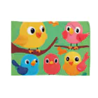 bird bird bird の可愛い小鳥達 Blanket