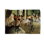 名画館のドガ「バレエ教室」　エドガー・ドガの絵画（ダンス教室）【名画】踊り子シリーズ ブランケット