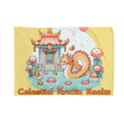 大江戸花火祭りのCelestial Ryujin Realm～天上の龍神社5～3 Blanket