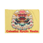 大江戸花火祭りのCelestial Ryujin Realm～天上の龍神社7~7 Blanket