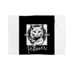 SERIY_SHOPの勇敢な猫戦士 Blanket