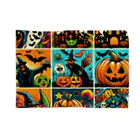 momonekokoのポップなハロウィン Blanket