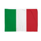 お絵かき屋さんのイタリアの国旗 ブランケット