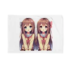 seigi2oo2の愛らしい可愛い双子の姉妹 Blanket