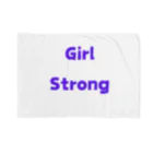 あい・まい・みぃのGirl Strong-強い女性を表す言葉 ブランケット