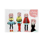 mikyacraft MIKA💓🌟赤い心臓のパステルちゃんズ Blanket