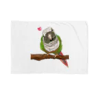 Lily bird（リリーバード）のホオミドリアカオウロコインコ フルカラー① Blanket