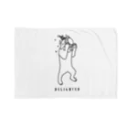 Aliviostaのパーリーナイト2 Delighted クマ動物イラスト Blanket