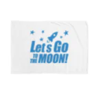 【仮想通貨】ADKグッズ専門店 のLet's go to the Moon! ブランケット